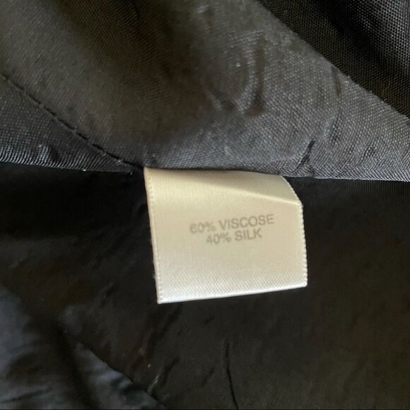 Vintage Austin Reed Patterned & Textured Silk Blend Blazer - Picture 9 of 11